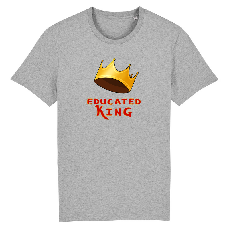 Educated King Crown T-Shirt