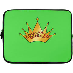 Educated Queen Crown Laptop Sleeve