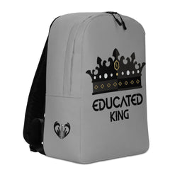 Crown Imperial Grey Minimalist Backpack