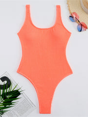 Women's Pleated Swimsuit