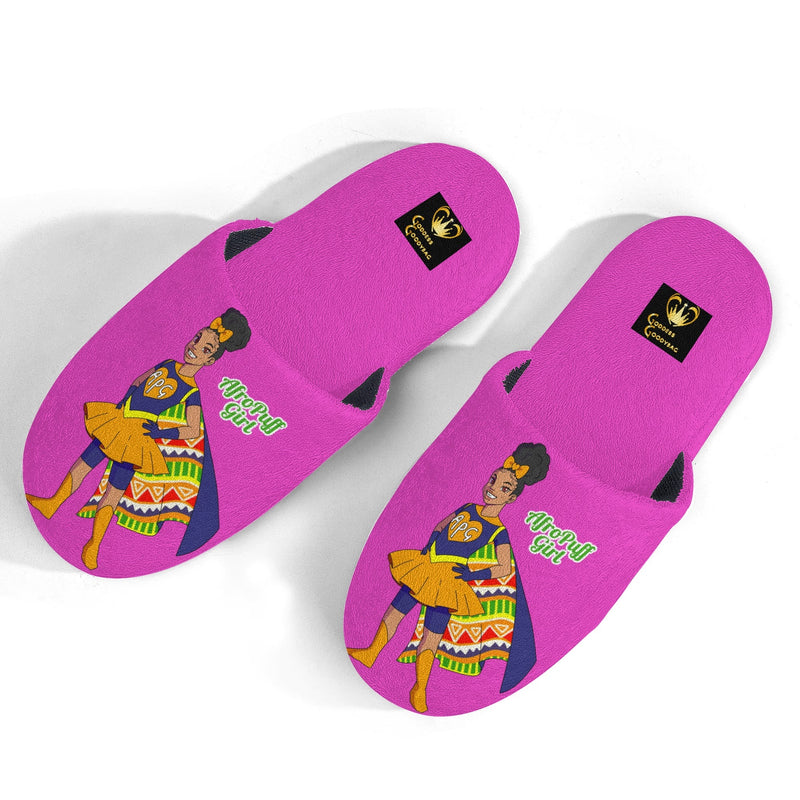 AfroPuff Girls Slippers