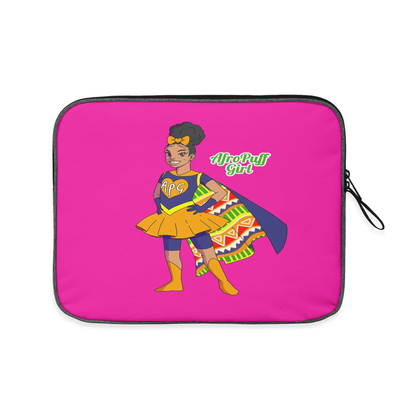 Afro Puff Girl Tablet Sleeve/ Laptop Bag