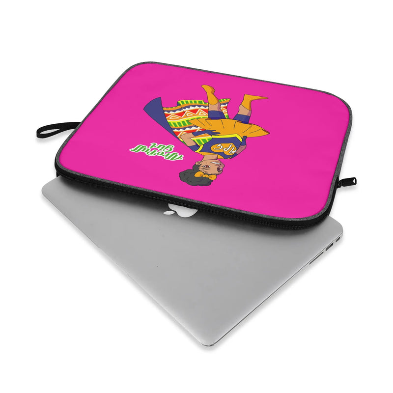 Afro Puff Girl Tablet Sleeve/ Laptop Bag