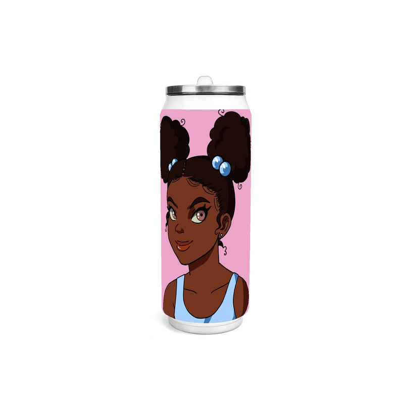 Lil Madam 17oz Stainless Steel Cola Can Tumbler