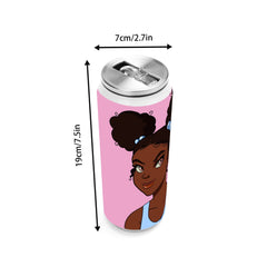 Lil Madam 17oz Stainless Steel Cola Can Tumbler