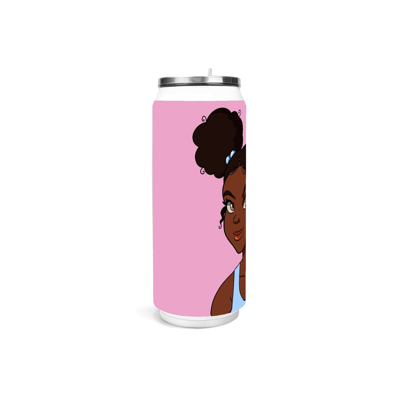 Lil Madam 17oz Stainless Steel Cola Can Tumbler