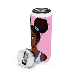 Lil Madam 17oz Stainless Steel Cola Can Tumbler