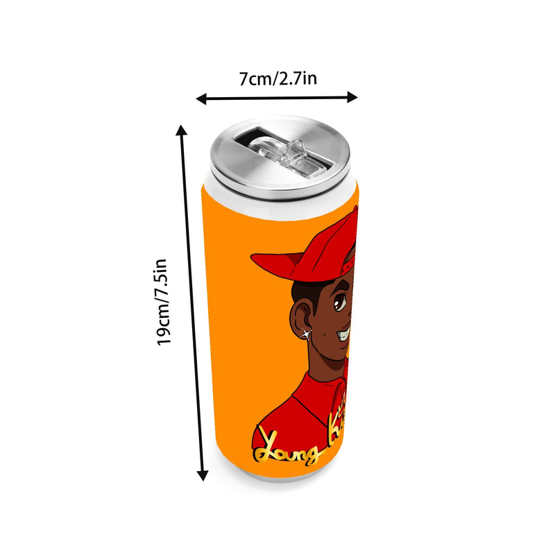 Young King 17oz Stainless Steel Cola Can Tumbler