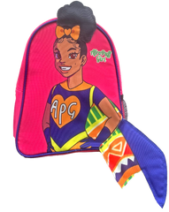 AfroPuff Girl 2D Backpack