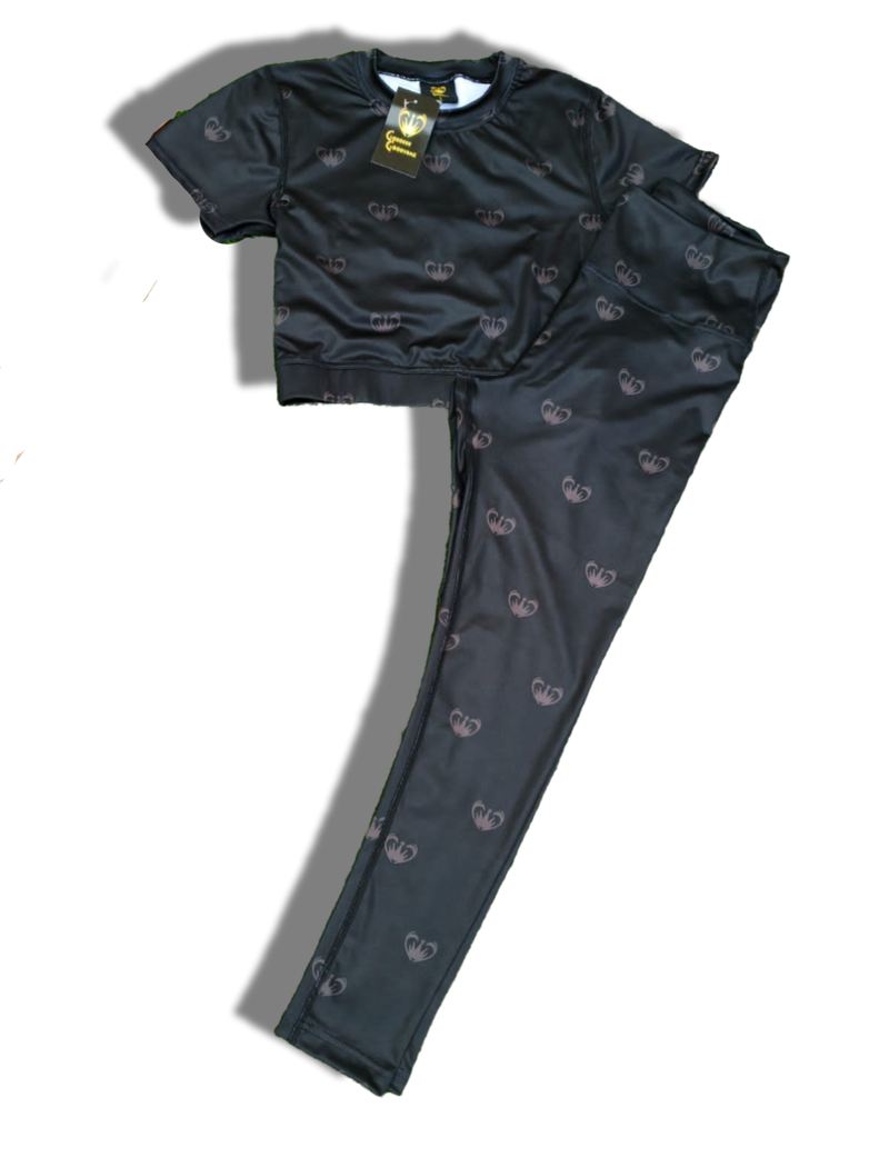 Signature Print Leggings Set