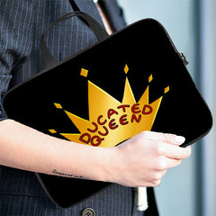 Educated Queen Crown Laptop Bag