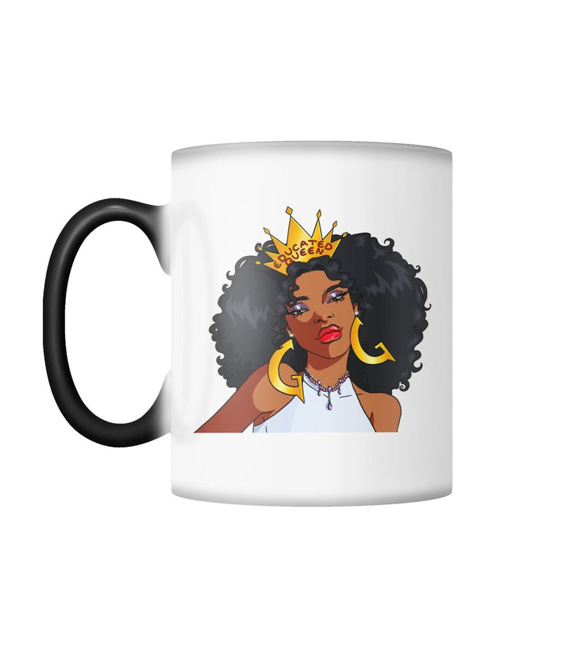 Educated Queen Colour Changing Mug