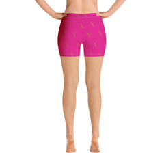 Pink GG Monogram Shorts