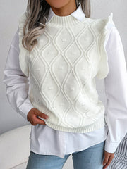 Women's Knitted Vest Sweater