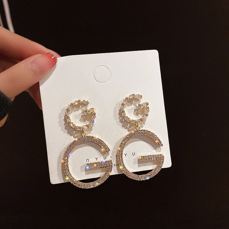 GG Crystal Earrings