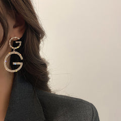 GG Crystal Earrings